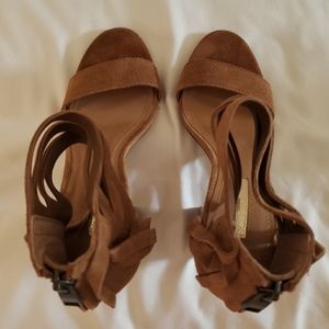 BCBGeneration Suede Cognac Shoes